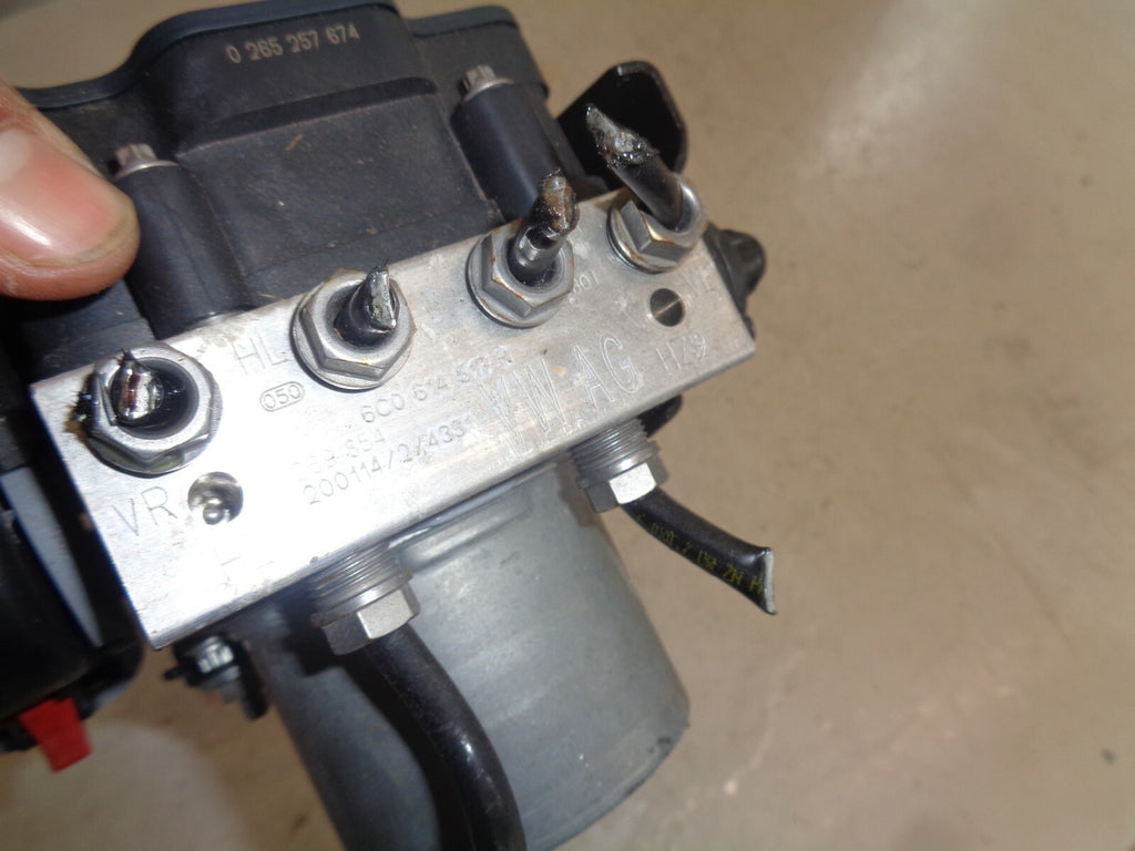 SKODA FABIA 2020 MK3 NJ 1.0 PETROL ABS BRAKE PUMP UNIT 6C0907379R