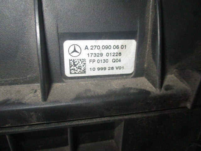 2018 MERCEDES A CLASS 1.6 PETROL AIR FILTER BOX A27900900601