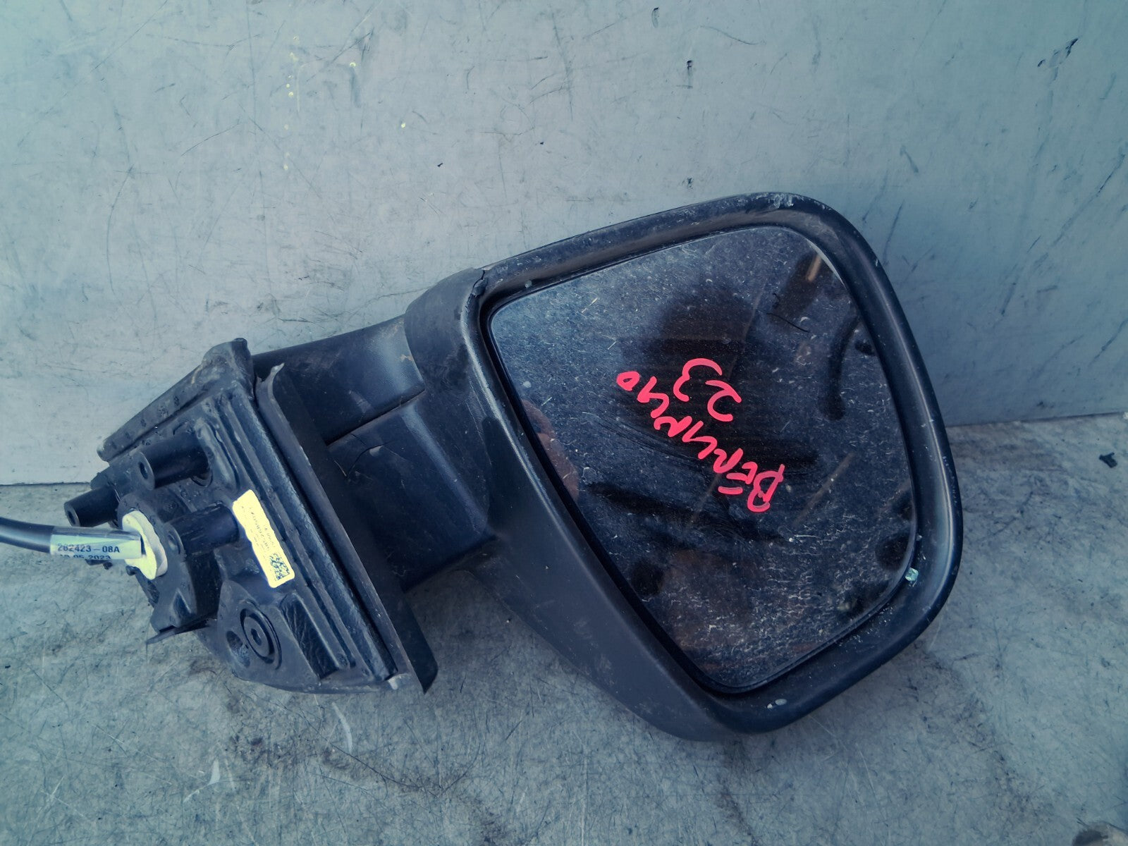 2023 CITROEN BERLINGO MK3 NS PASSENGER SIDE LEFT ELECTRIC WING MIRROR 98526850XT