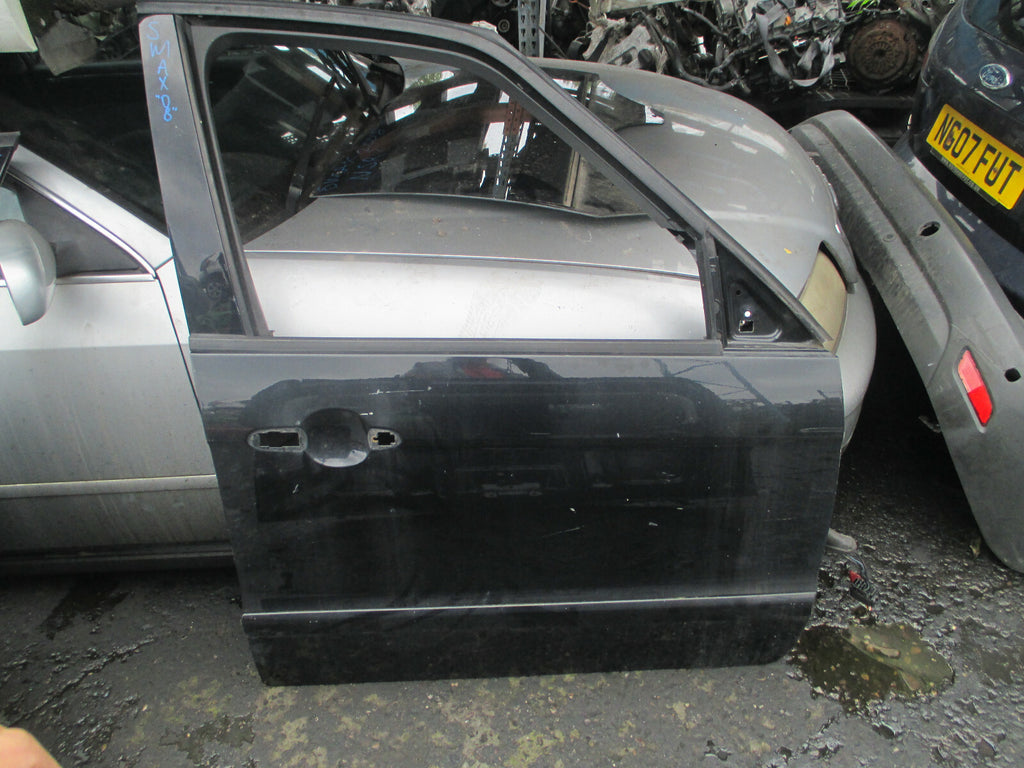 FORD S MAX 2008 5 DOOR 2.0 TDCI OSF DRIVER FRONT BARE DOOR BLACK