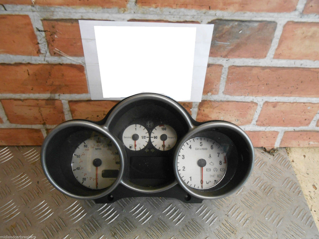 ALFA ROMEO 147 2006 2.0 16V SPEEDO CLOCKS INSTRUMENT CLUSTER DIALS 735290196