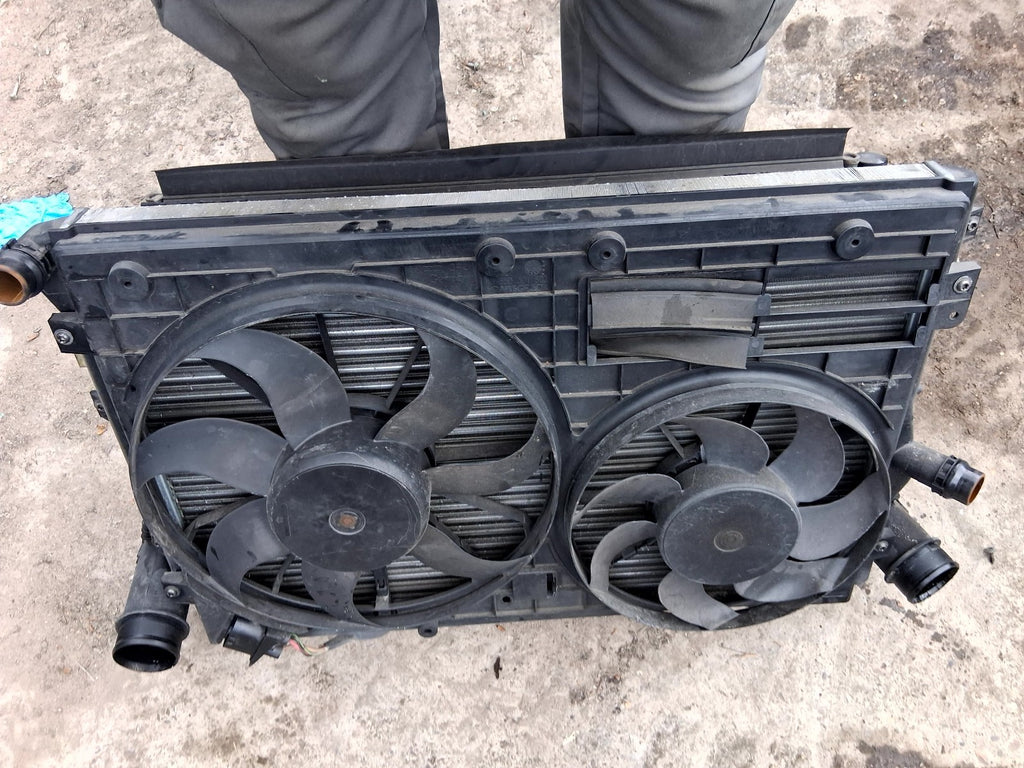 2014 VW VOLKSWAGEN PASSAT B7 2.0 DIESEL COMPLETE RAD PACK RADIATOR FRONT PANEL