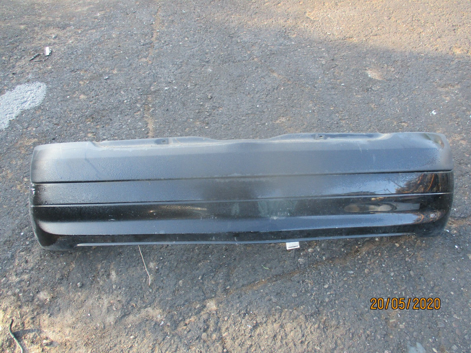 RENAULT CLIO MK2 2001 - 2005 FACELIFT REAR COMPLETE BUMPER BLACK