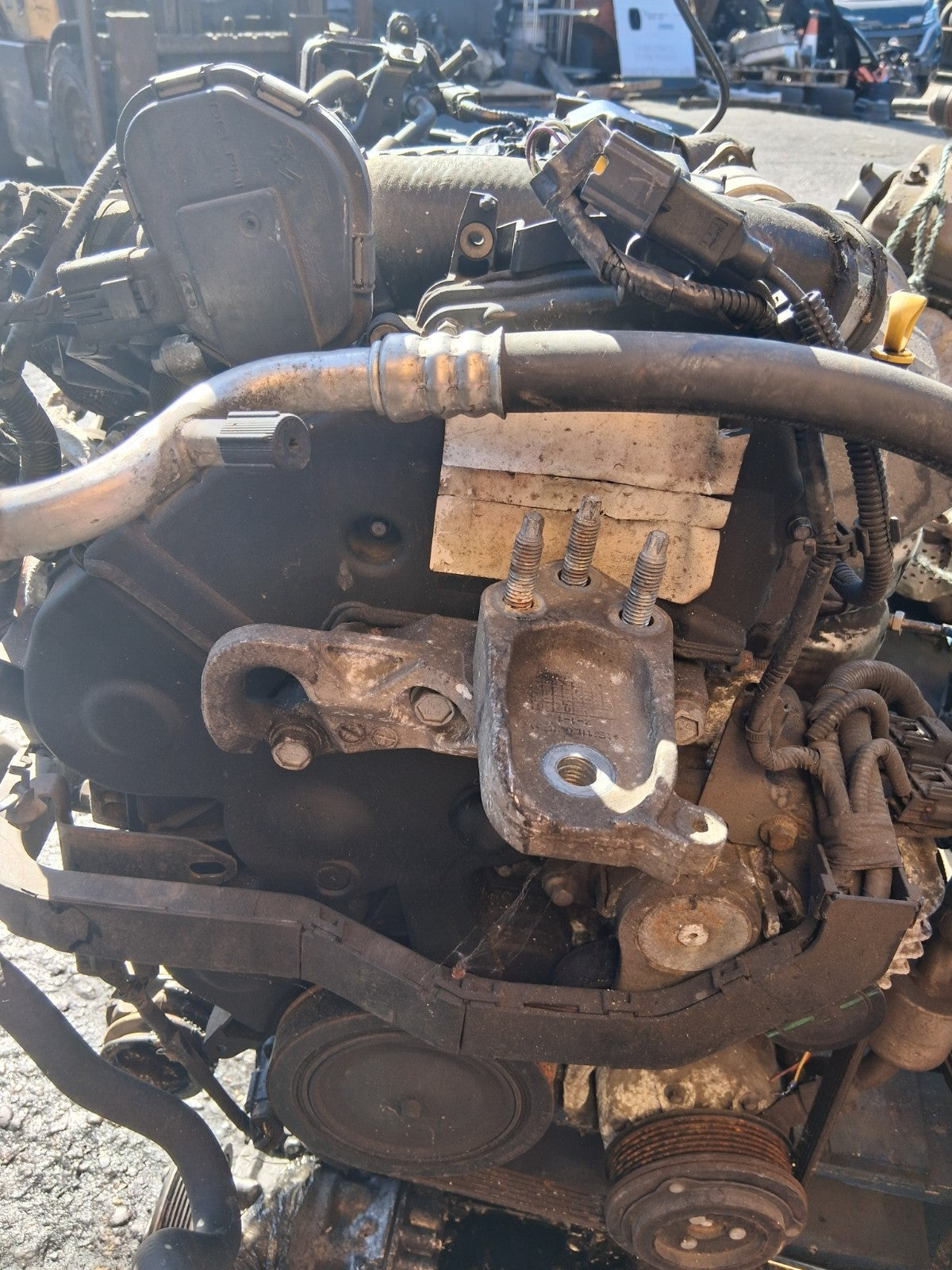 2014 FORD FIESTA MK7 1.5 DIESEL COMPLETE ENGINE UGJC MILES 75K