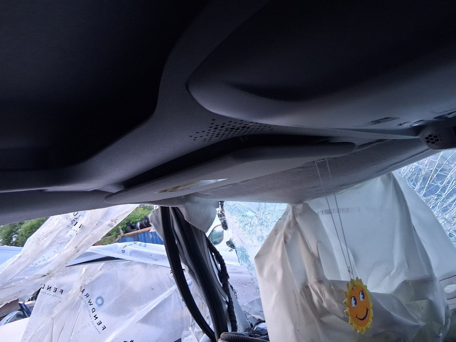 2024 VAUXHALL COMBO E K9 NSF PASSENGER SIDE FRONT LEFT SUN VISOR SHADE