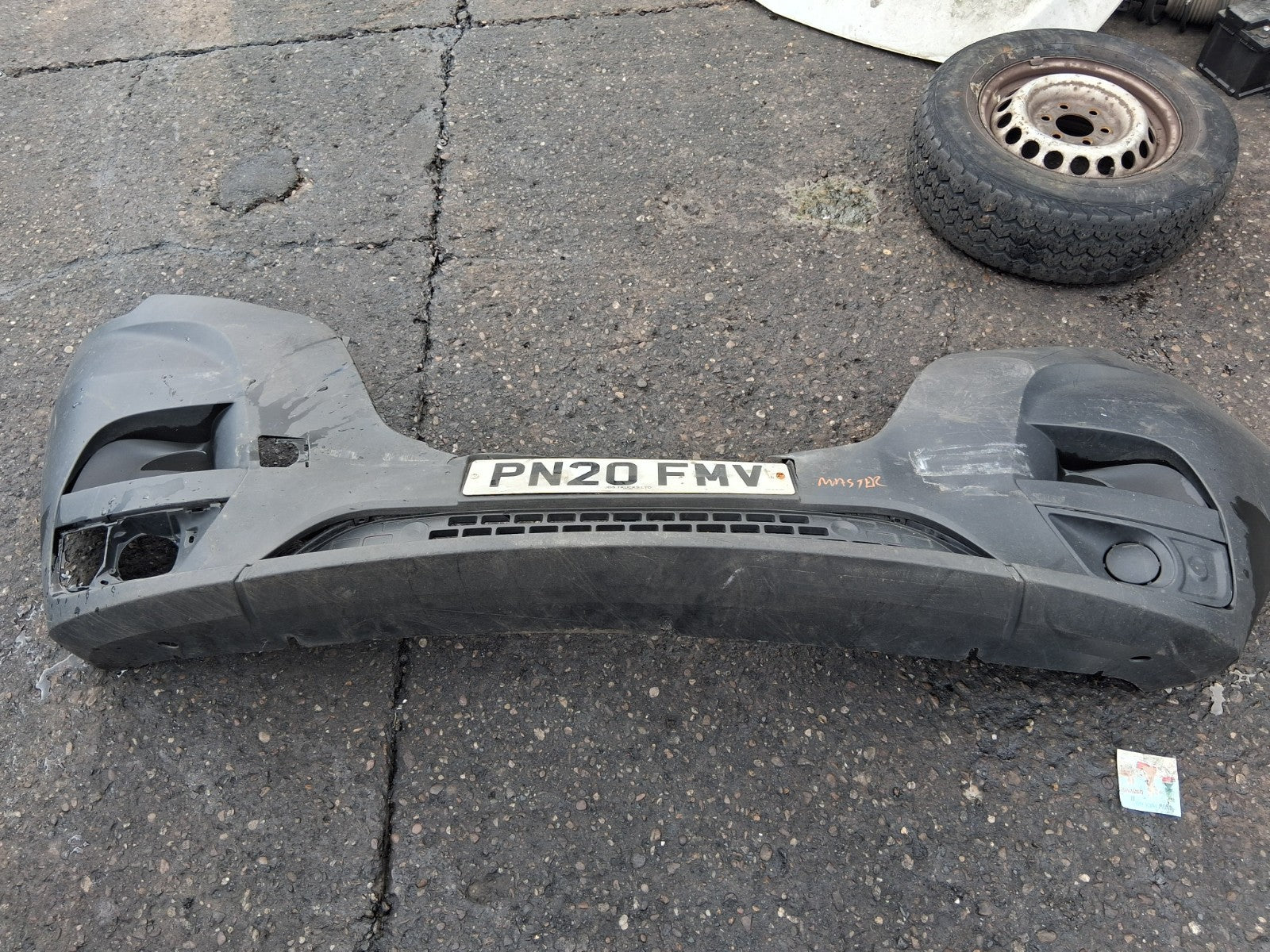2020 RENAULT MASTER MK3 FRONT BUMPER BLACK