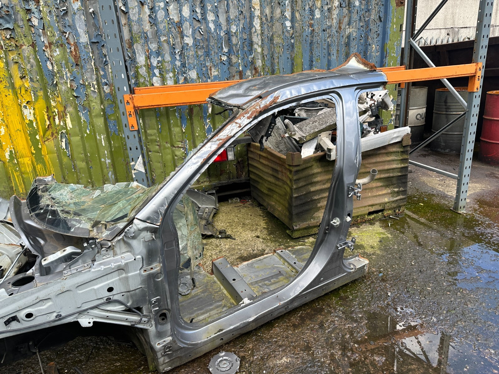 2020 MITSUBISHI ASX NSF PASSENGER SIDE FRONT FLITCH SILL B PILLAR CUT