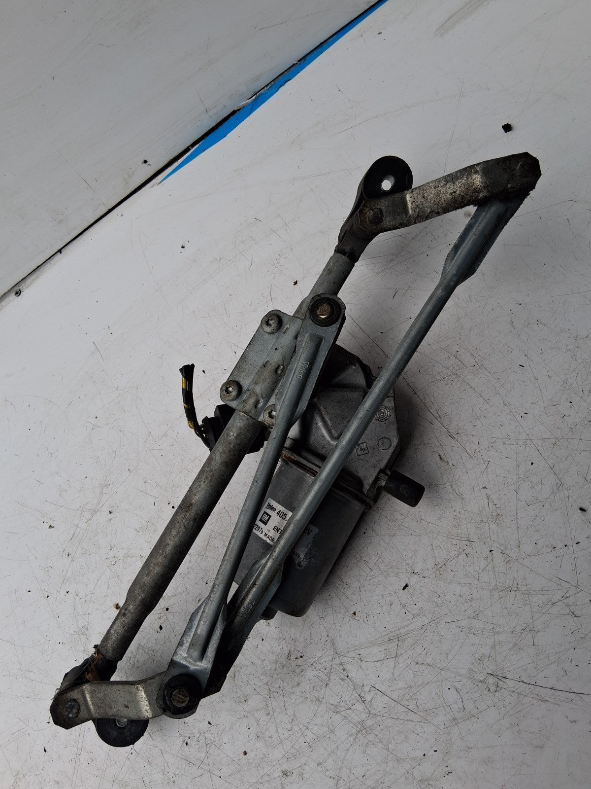 2012 VAUXHALL CORSA D FRONT WIPER MOTOR AND LINKAGE 40506812V