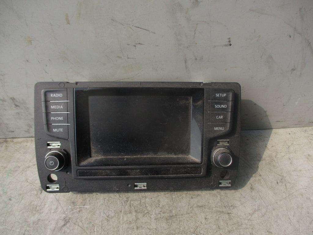 2015 VOLKSWAGEN GOLF MK7 SAT NAV MULTIMEDIA DISPLAY SCREEN UNIT 5G0919605