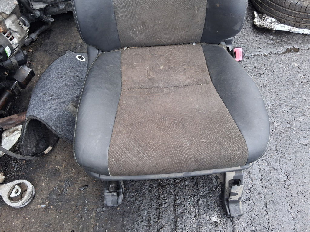 2013 TOYOTA ESTIMA MK3 OSF DRIVER SIDE FRONT COMPLETE SEAT HALF LEATHER