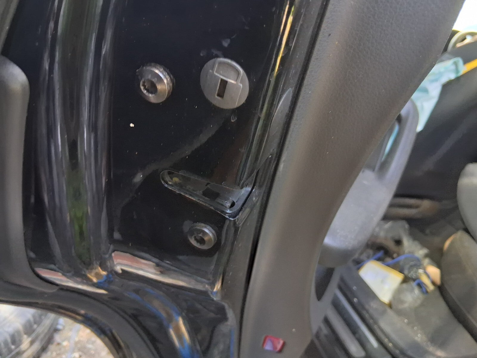 2016 AUDI Q3 8U NSR PASSENGER SIDE REAR DOOR LOCK MECHANISM