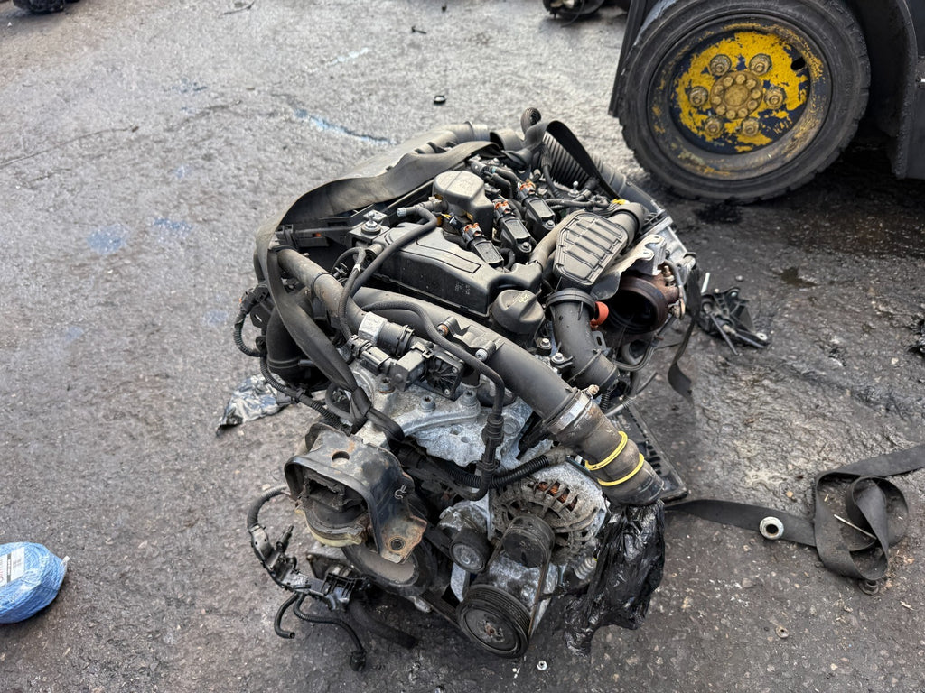 2016 CITROEN DS3 1.2 PETROL ENGINE COMPLETE HN01 DAMAGED