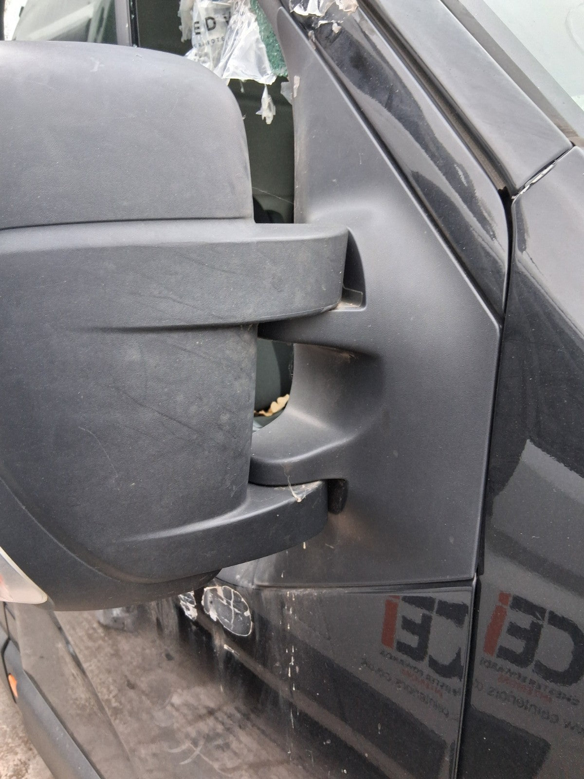 2021 NISSAN NV400 MK1 OSF DRIVER SIDE FRONT RIGHT WING MIRROR BLACK