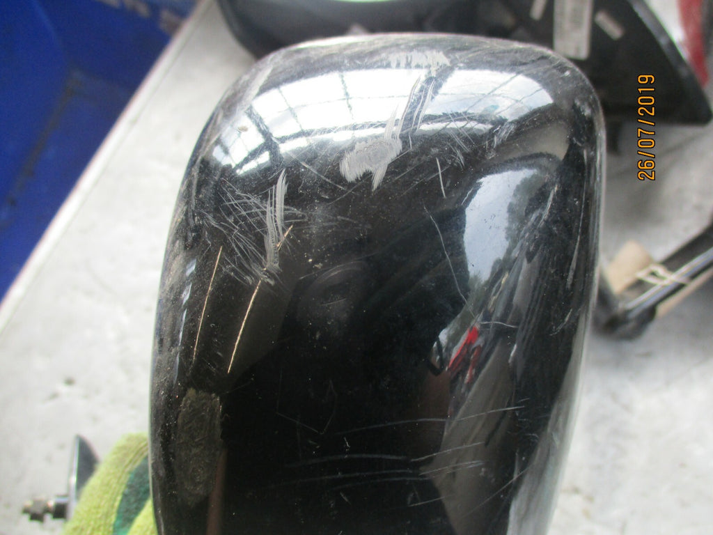 KAWASAKI ZZR 1100 OS DRIVER SIDE ELECTRIC DOOR WING MIRROR BLACK 029462