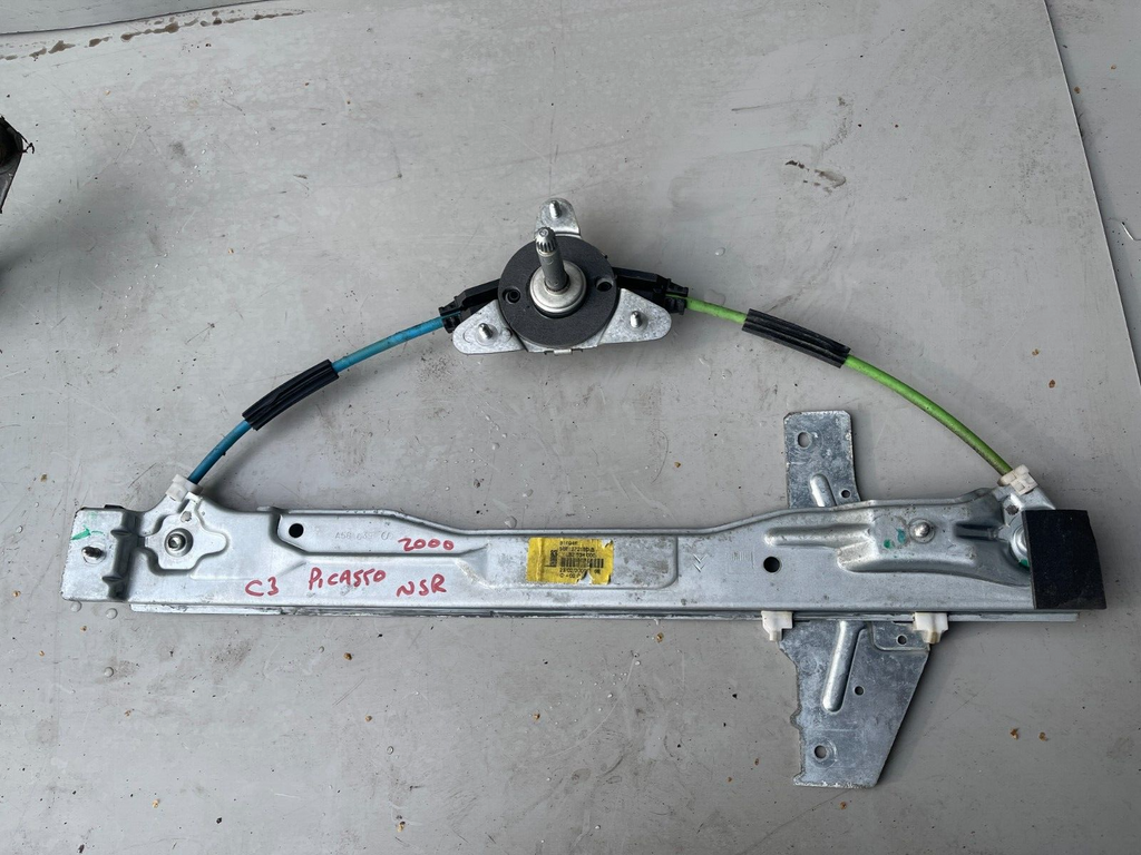 CITROEN C3 PICASSO 2000 PASSENGER SIDE REAR DOOR WINDOW REGULATOR 51894F