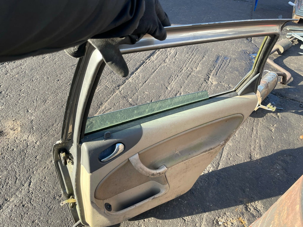 SAAB 93 9-3 YSD3 2002 COMPLETE OSR DRIVER SIDE REAR DOOR GREY