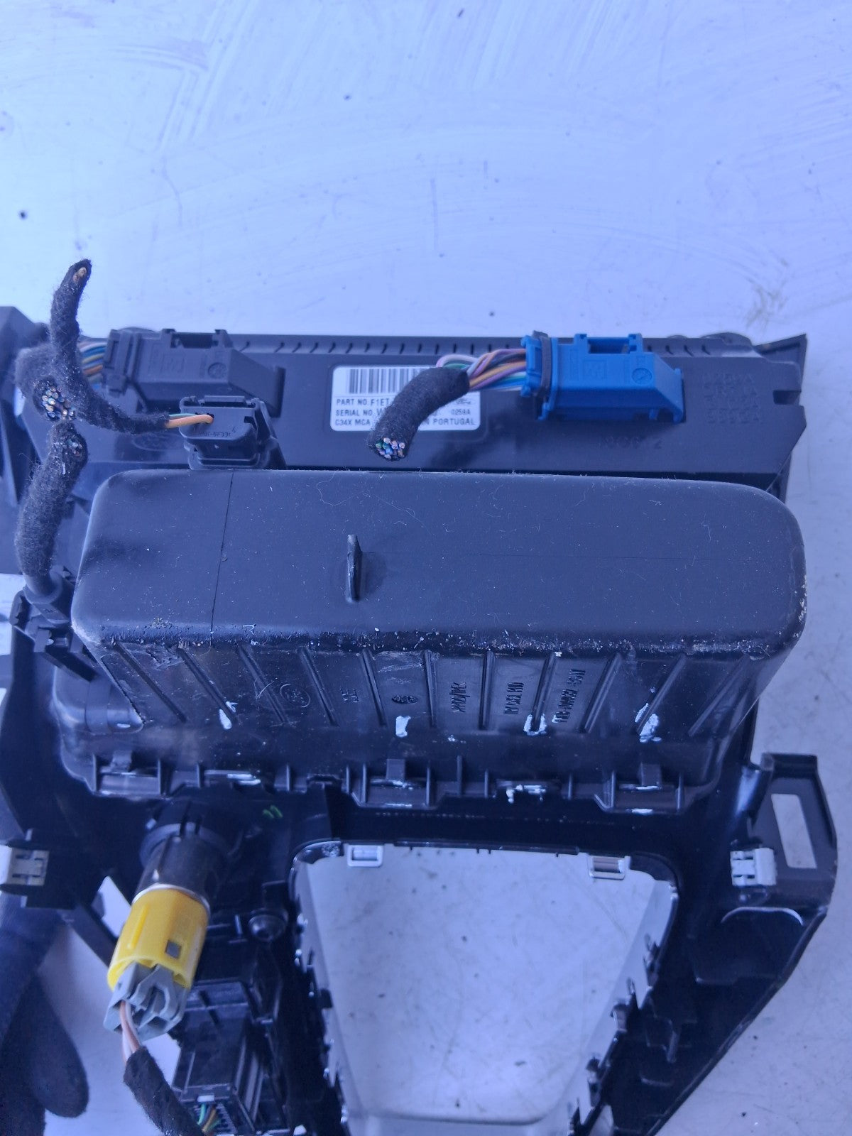 2017 FORD FOCUS MK3 AIR CON AC CLIMATE CONTROL UNIT + CONSOLE TRIM F1ET18C612BJ