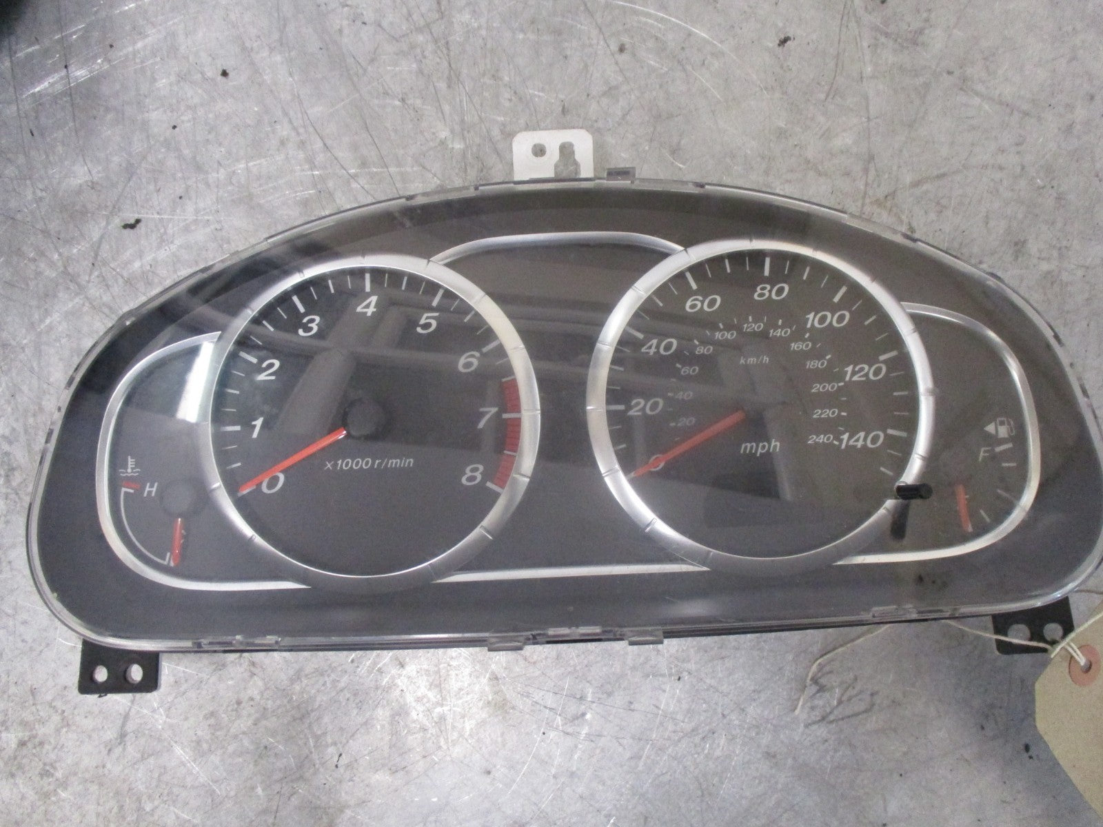 2007 MAZDA 6 2.0 16V  INSTRUMENT CLUSTER SPEEDOMETER GR1L55430