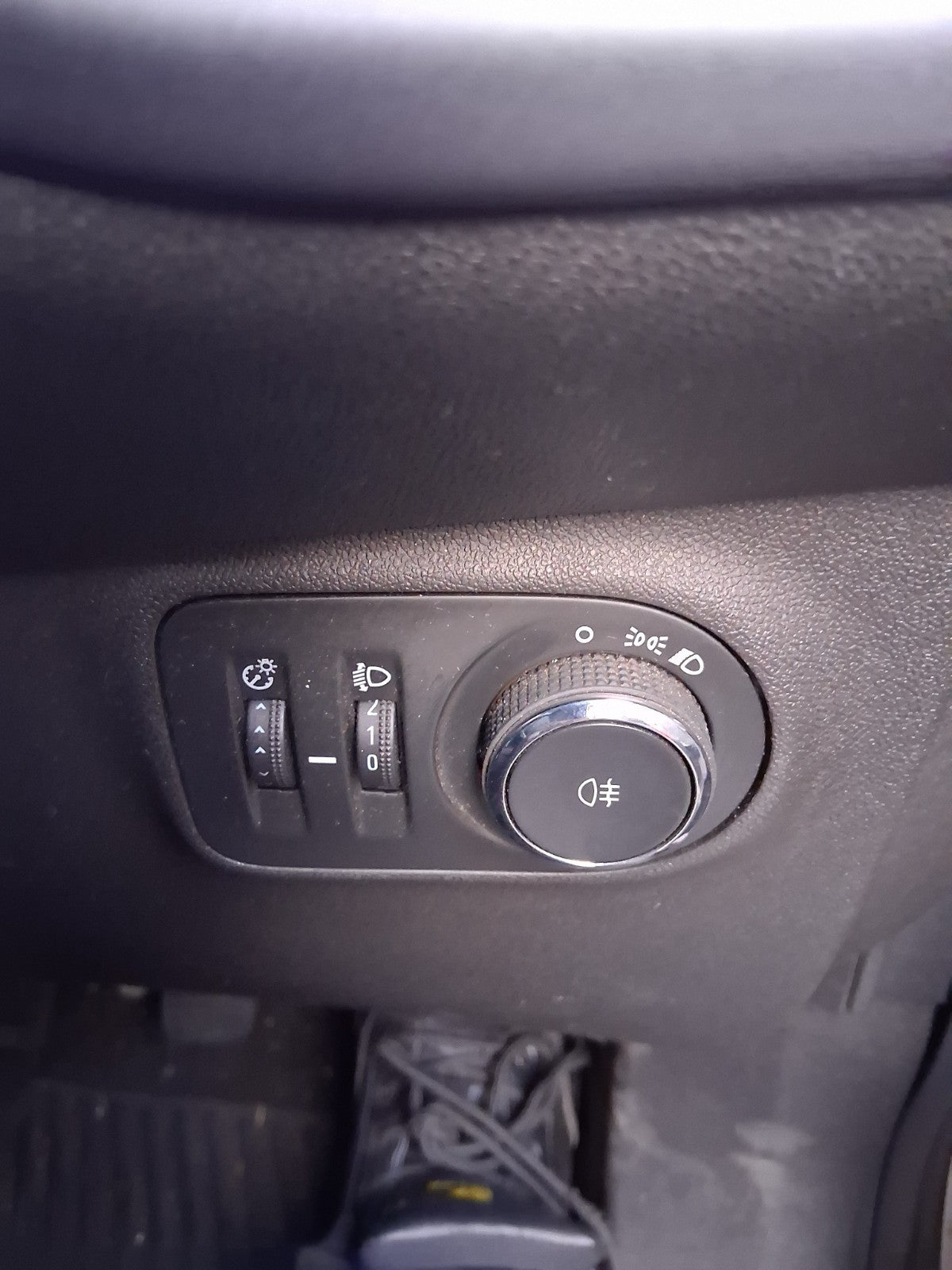 2018 VAUXHALL CORSA E CORSA VAN HEADLIGHT ADJUSTER CONTROL SWITCH PANEL