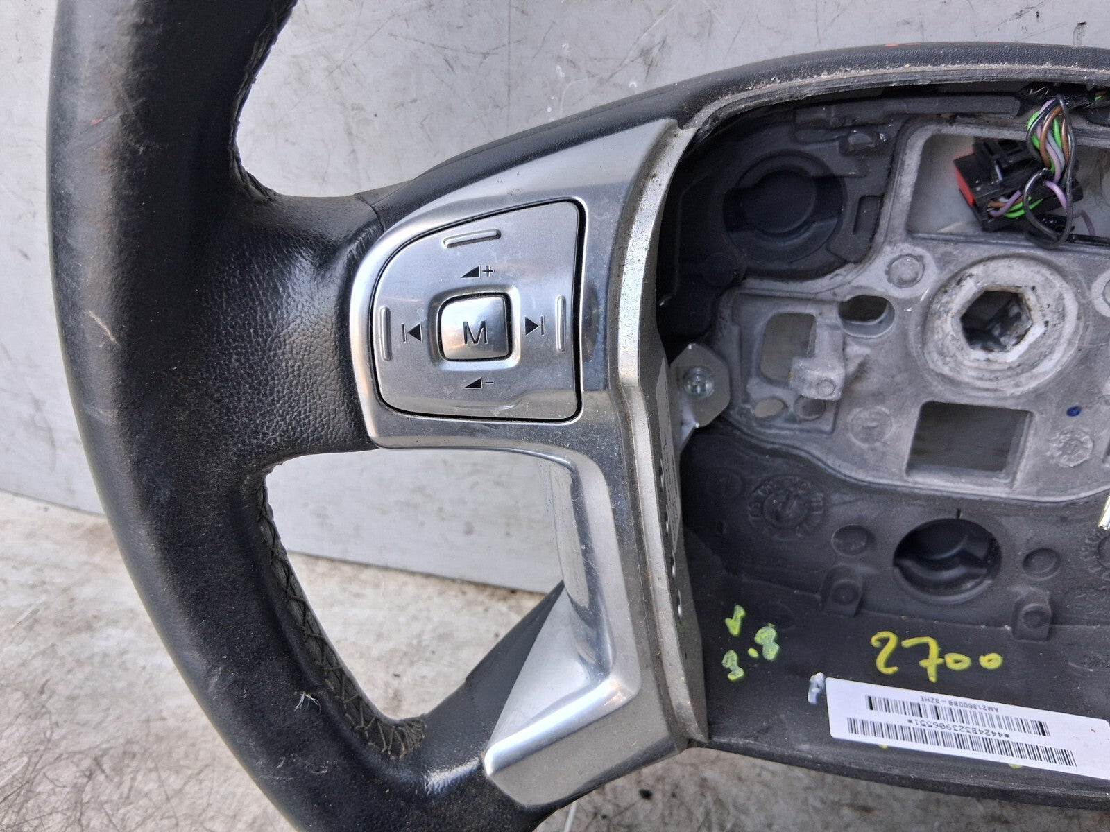 2013 FORD S MAX MK1 MULTIFUNCTIONAL STEERING WHEEL AM213600BB
