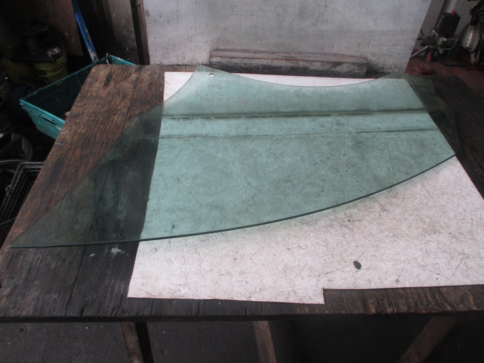 JAGUAR XF 2008 5 DOOR OSF DRIVER SIDE FRONT DOOR WINDOW GLASS