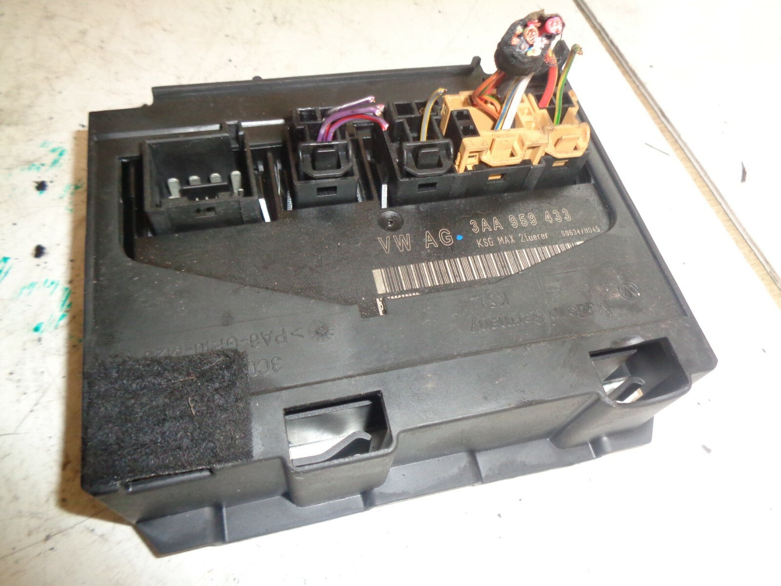 VW VOLKSWAGEN PASSAT CC 2012 COMFORT CONTROL UNIT 3AA959433