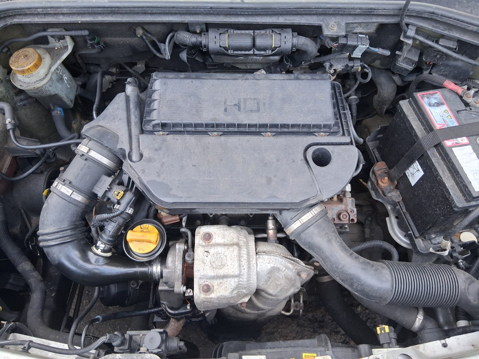 2015 VAUXHALL COMBO D 1.3 DIESEL COMPLETE ENGINE 263A2.000 A13DT LN9
