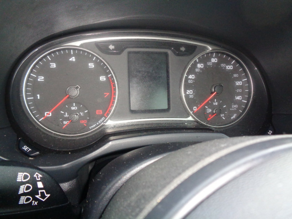 AUDI A1 SPORT 8X 2015 1.4 TFSI SPEEDO SPEEDOMETER CLOCKS INSTRUMENT CLUSTER