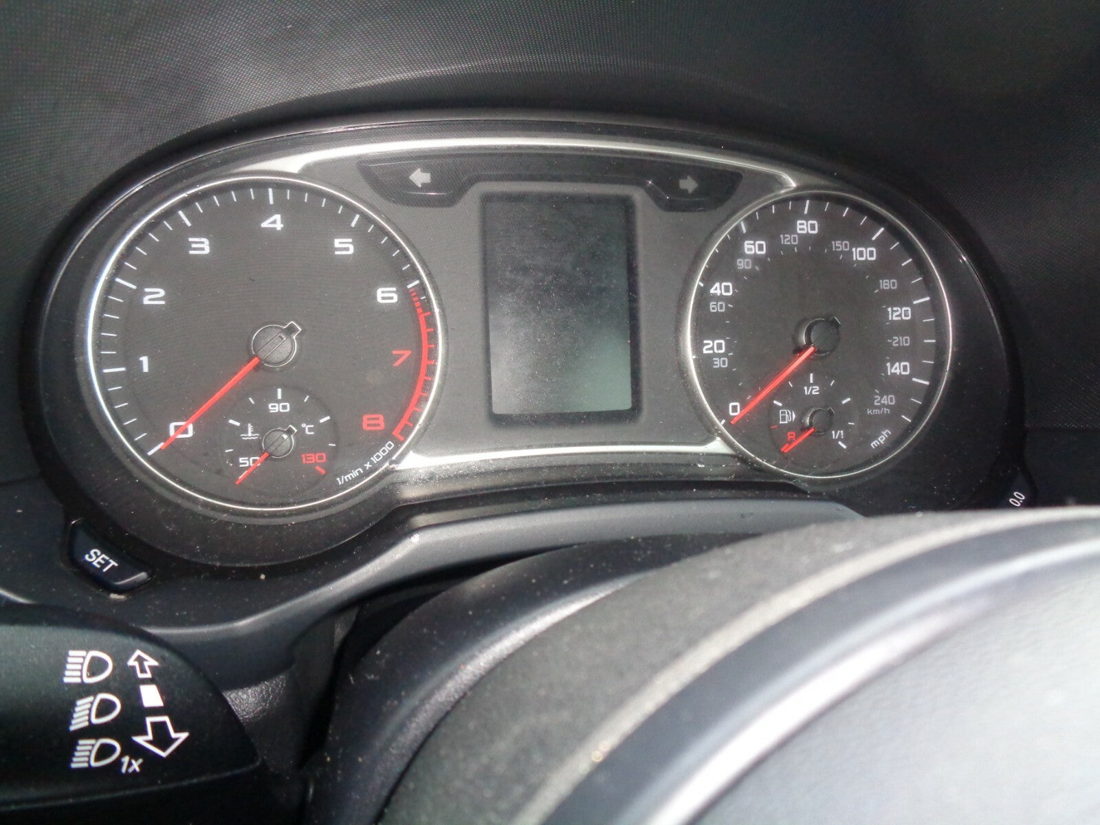 AUDI A1 SPORT 8X 2015 1.4 TFSI SPEEDO SPEEDOMETER CLOCKS INSTRUMENT CLUSTER