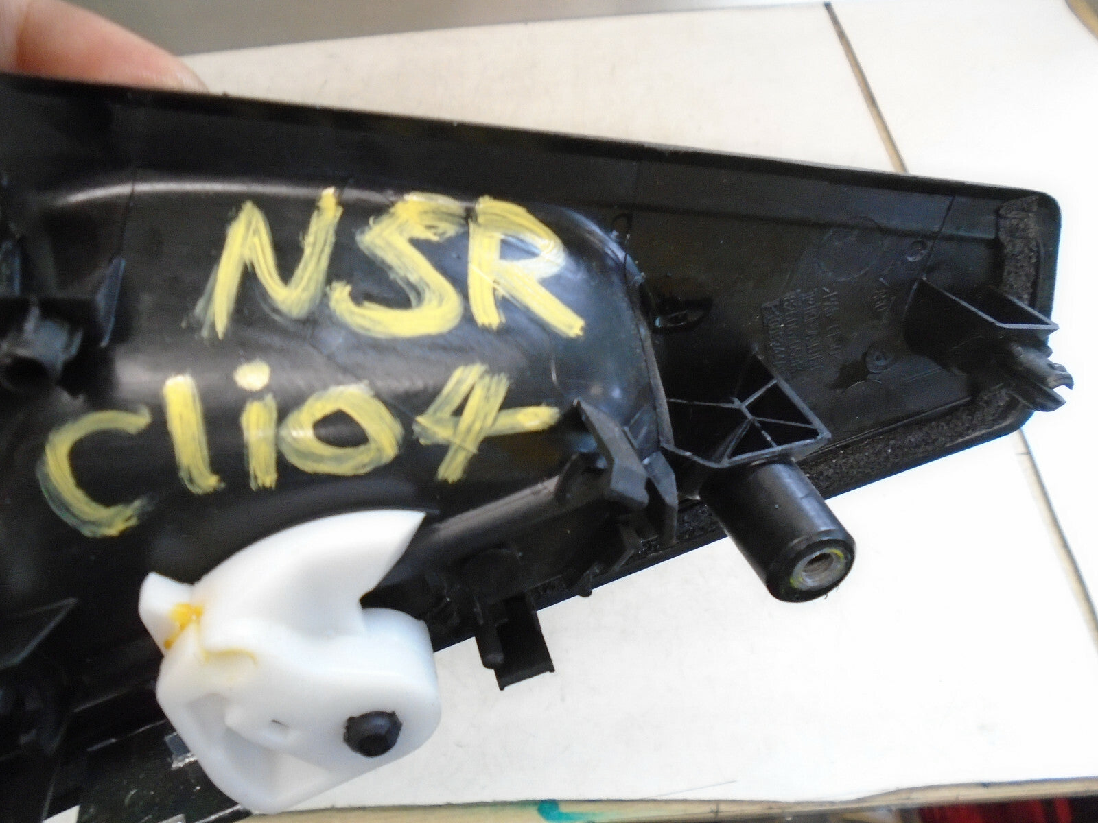 RENAULT CLIO MK4 2019 NSR PASSENGER SIDE REAR EXTERIOR DOOR HANDLE 826067059R