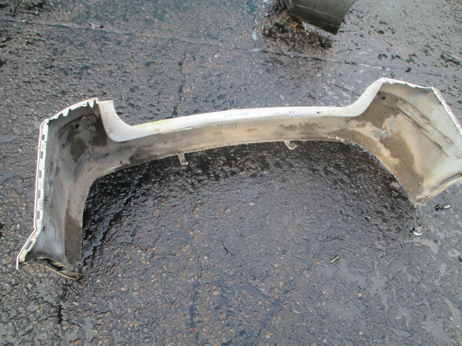 VAUXHALL ASTRA H 2012 VAN ESTATE REAR COMPLETE BUMPER WHITE