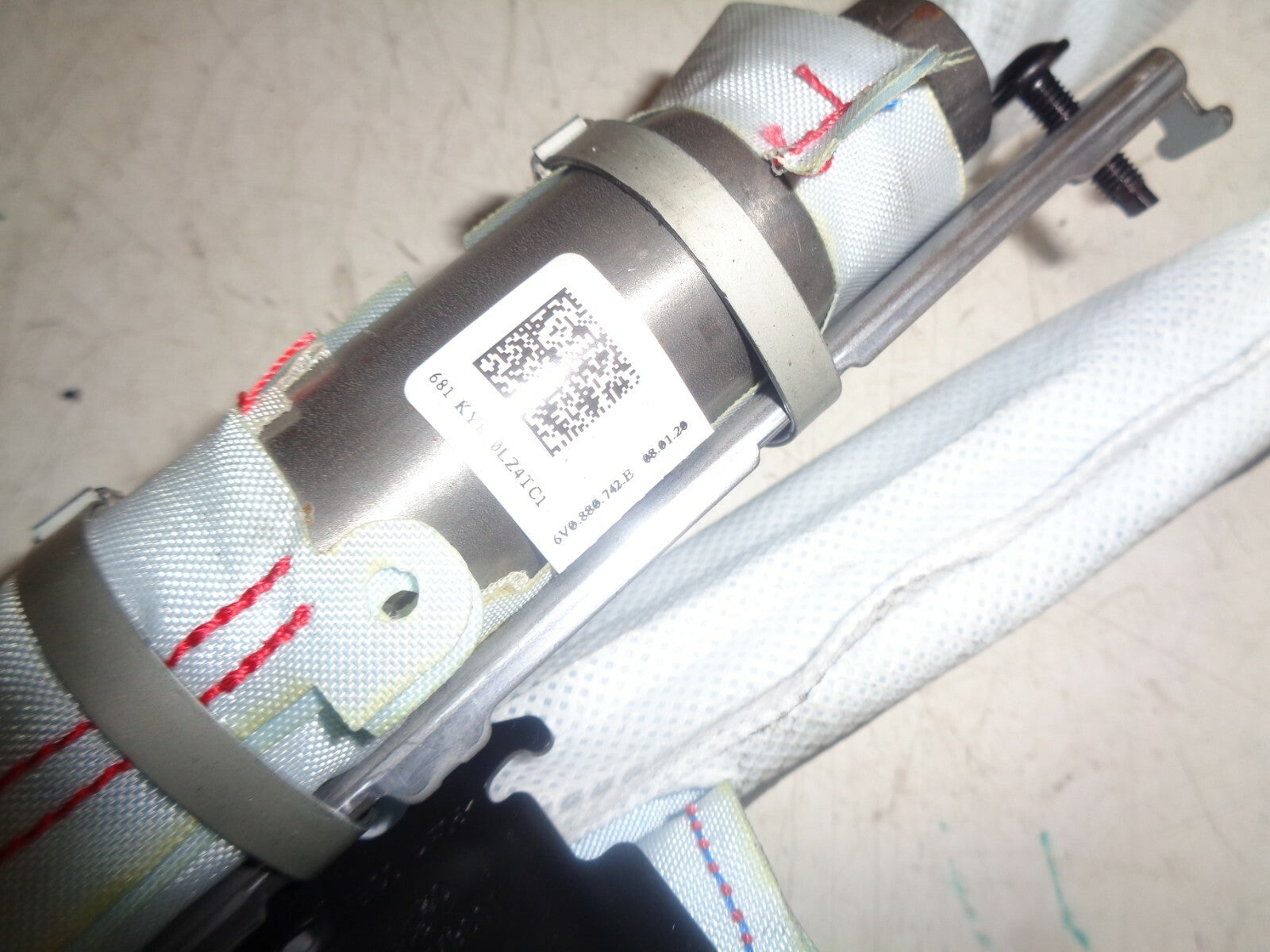 SKODA FABIA 2020 MK3 NJ 1.0 PETROL OS DRIVER SIDE AIR CURTAIN AIRBAG 6V0880742E