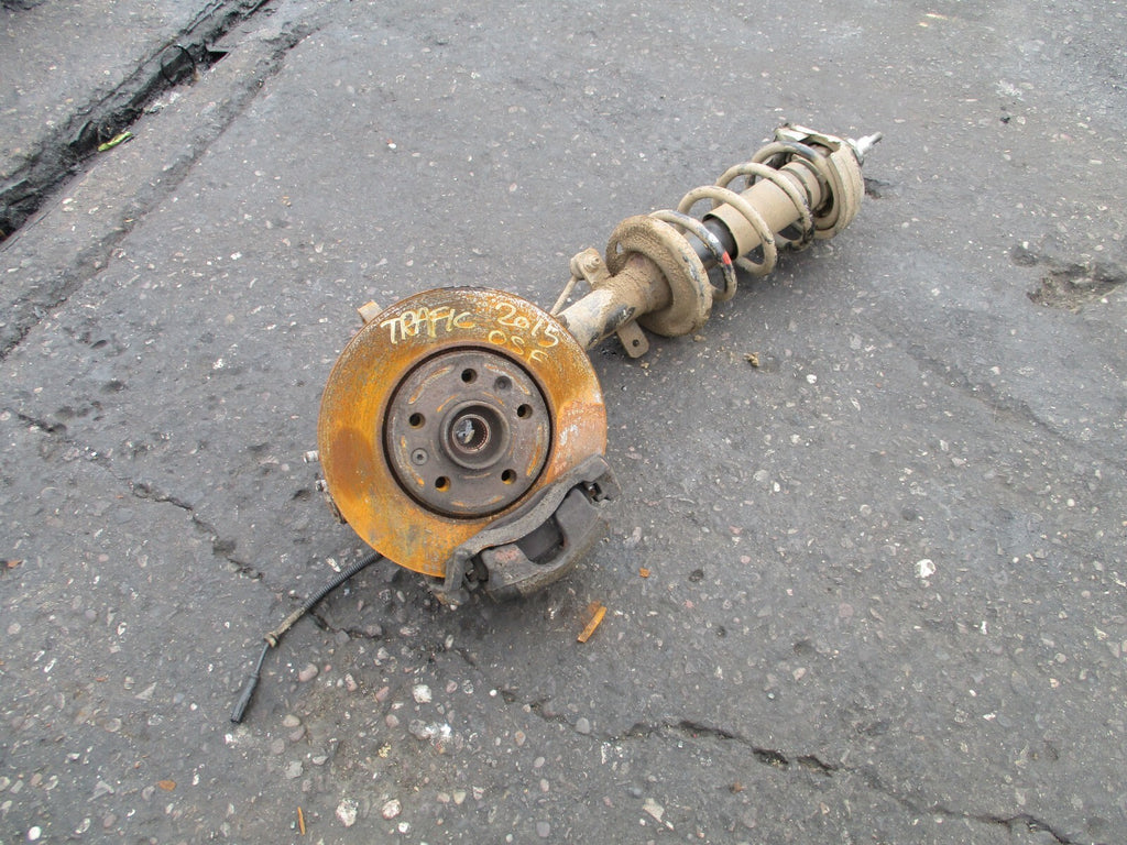 2015 RENAULT TRAFIC X82 MK2 1.6 DIESEL MANUAL OS DRIVER SIDE LEG SHOCK CALIPER