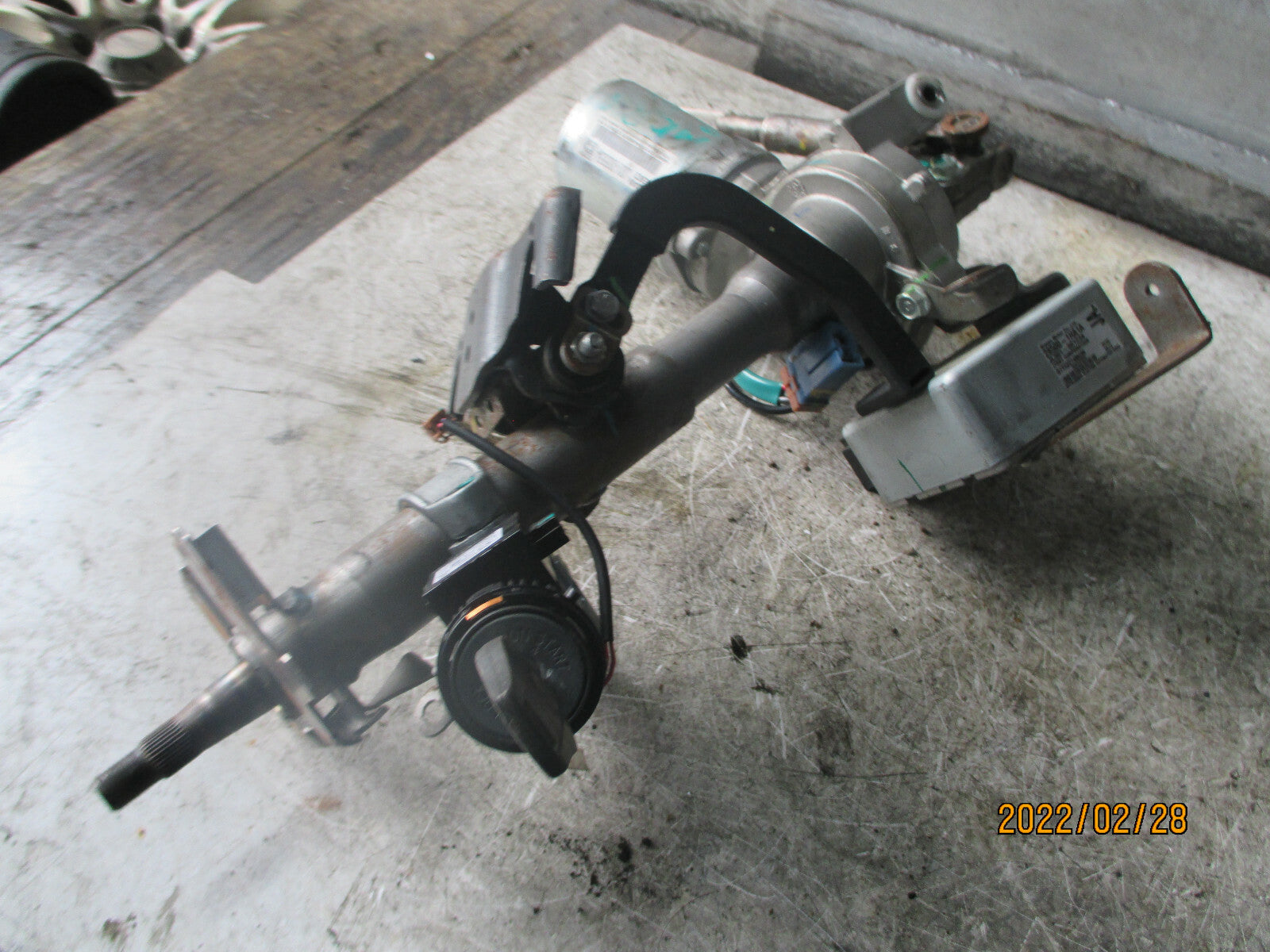 NISSAN MICRA K13 MK4 2014 PETROL ADJUSTABLE POWER STEERING COLUMN JJ001000505A