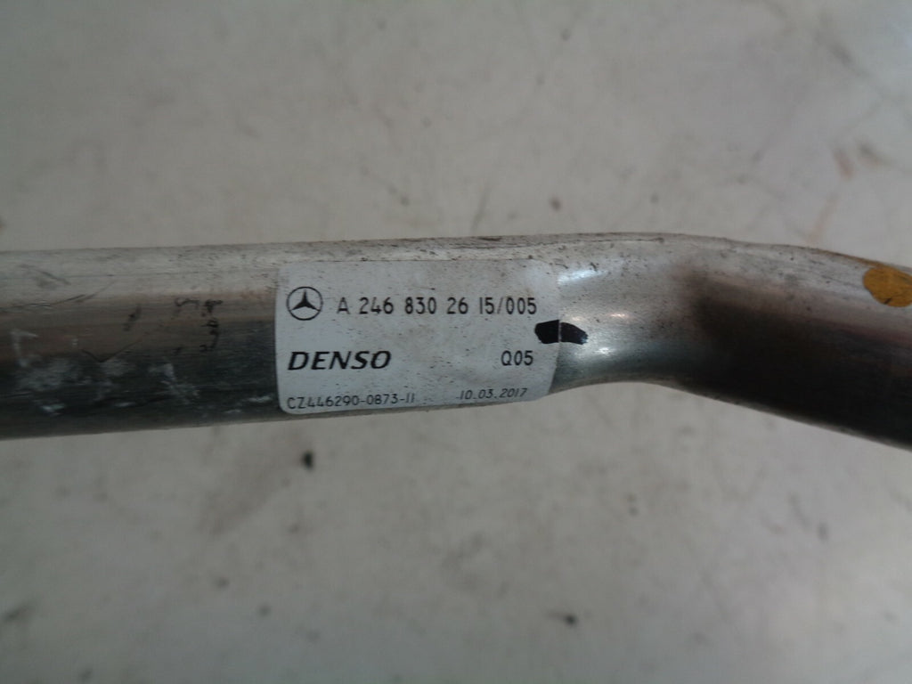 MERCEDES A CLASS A180 2017 W176 AC AIR CONDITIONING HEATER HOSE PIPE A2468302615
