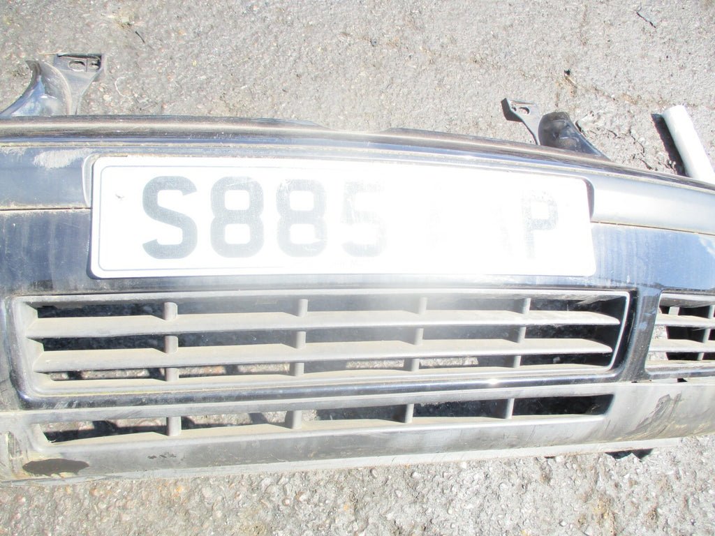 VW VOLKSWAGEN GOLF CABRIO 1998 FRONT PLASTIC BUMPER CENTRE PASSENGER GRILL BLACK