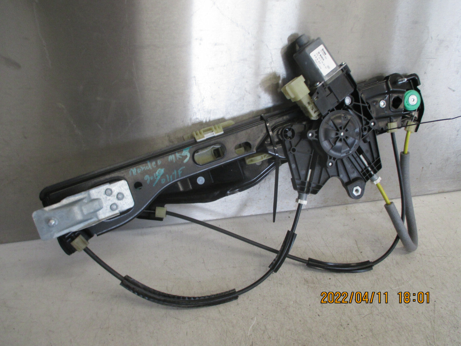 2019 FORD MONDEO MK5 OSF DRIVER SIDE FRONT WINDOW REGULATOR AND MOTOR