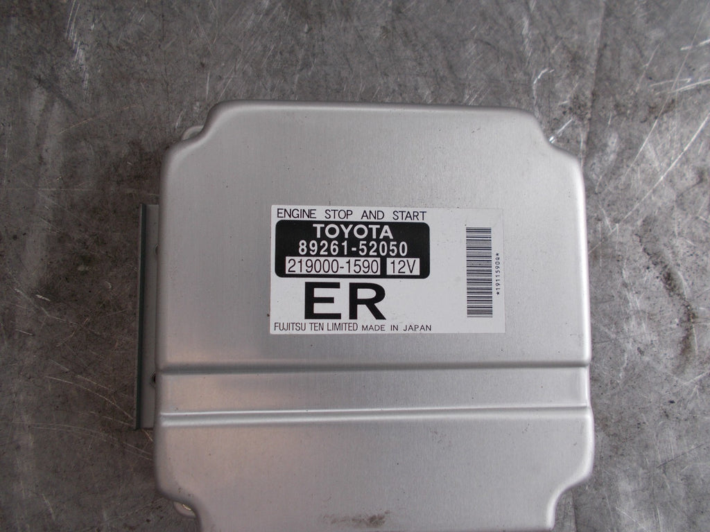 TOYOTA URBAN CRUISER 2016 1.3 START & STOP ENGINE CONTROL UNIT/ ECU 89261-52050