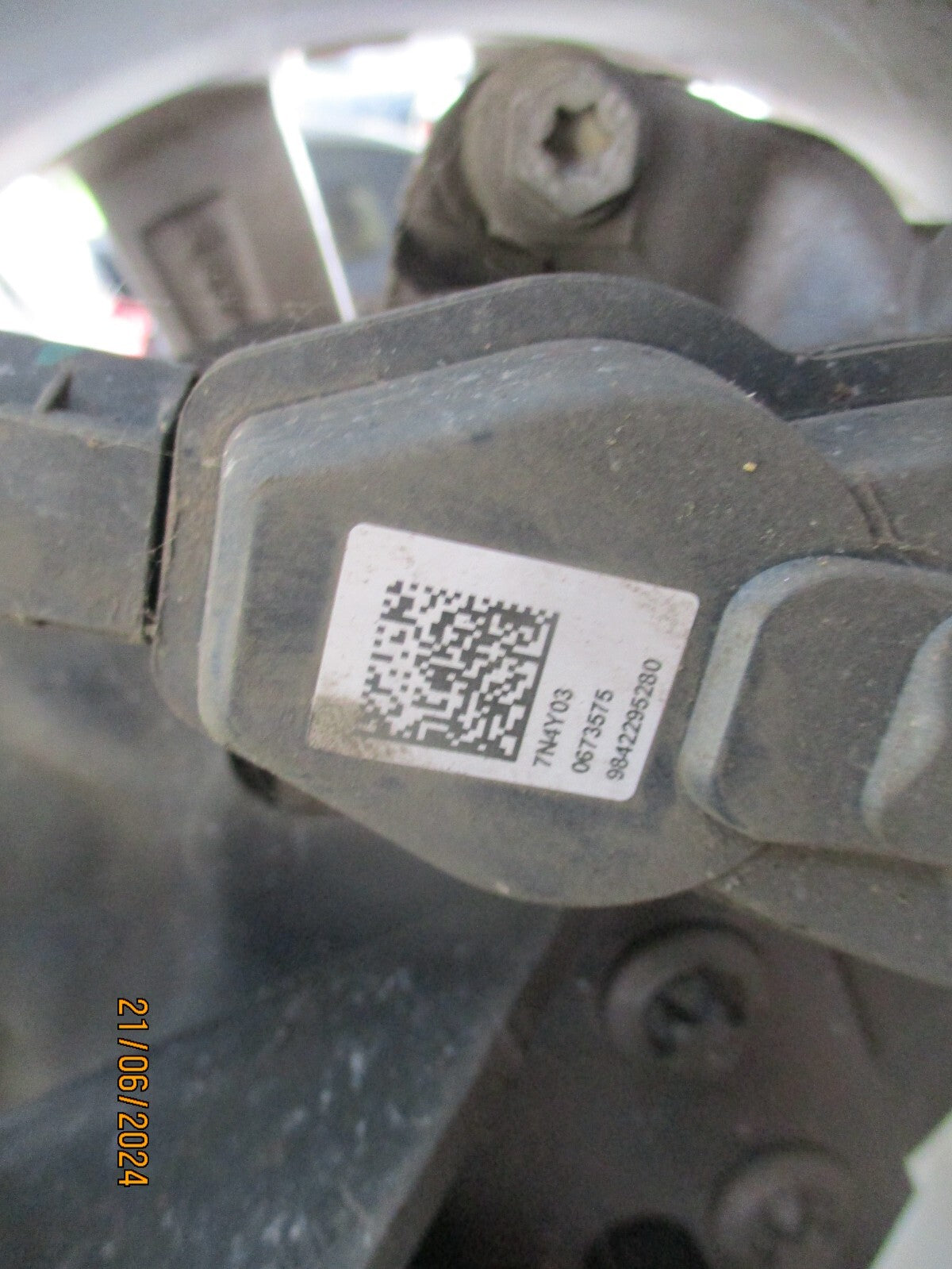 VAUXHALL MOKKA B MK2 2022 NSR PASSENGER SIDE REAR BRAKE CALIPER 9842295280