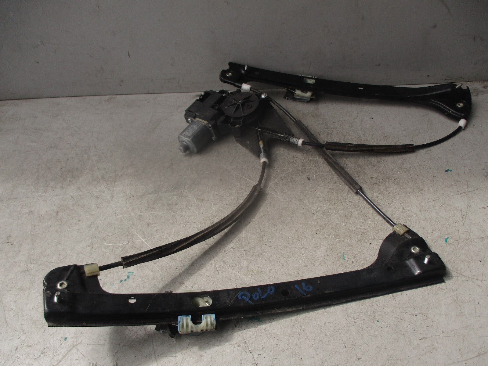 2016 VW POLO 6R MK5 NSR PASSENGER SIDE REAR WINDOW MOTOR & REGULATOR 6R0959801BB