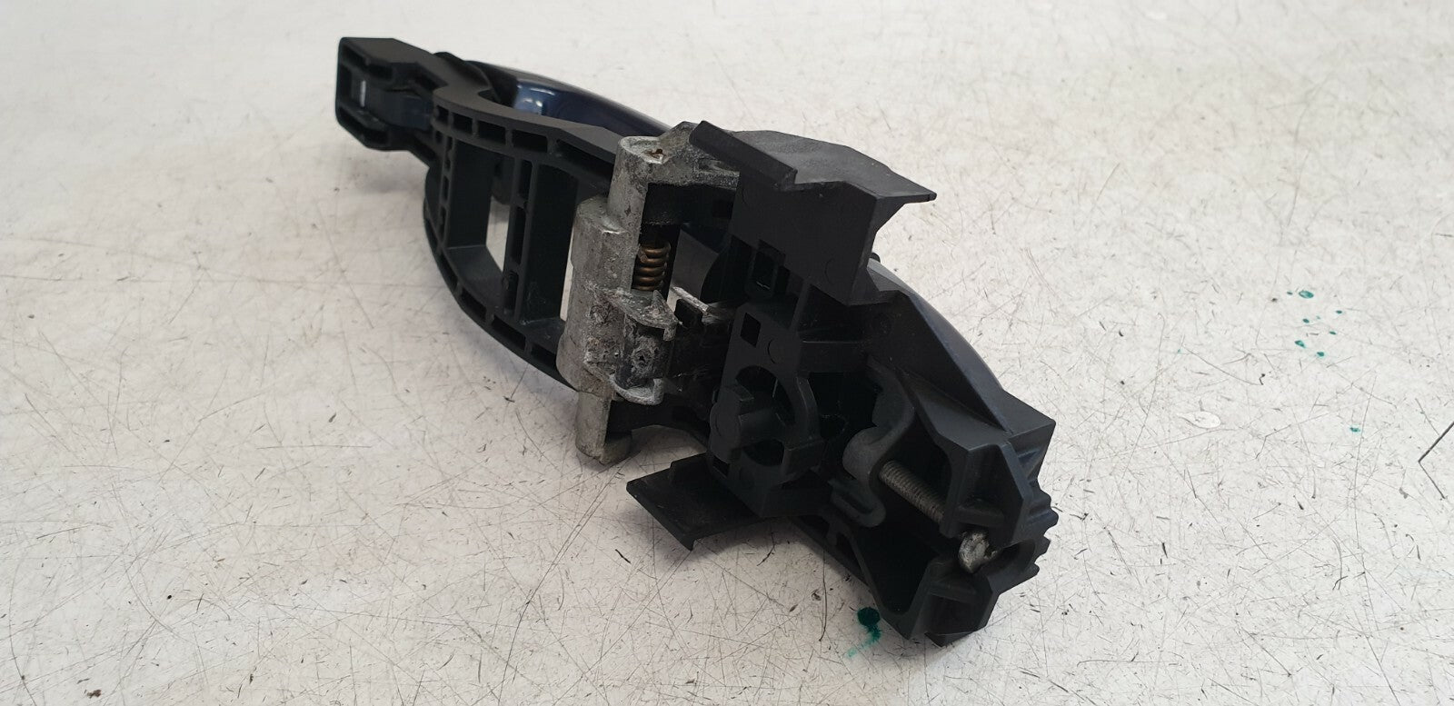 FORD S MAX 2007 NSF PASSENGER SIDE FRONT EXTERIOR DOOR HANDLE BLUE 6M21U224A37B