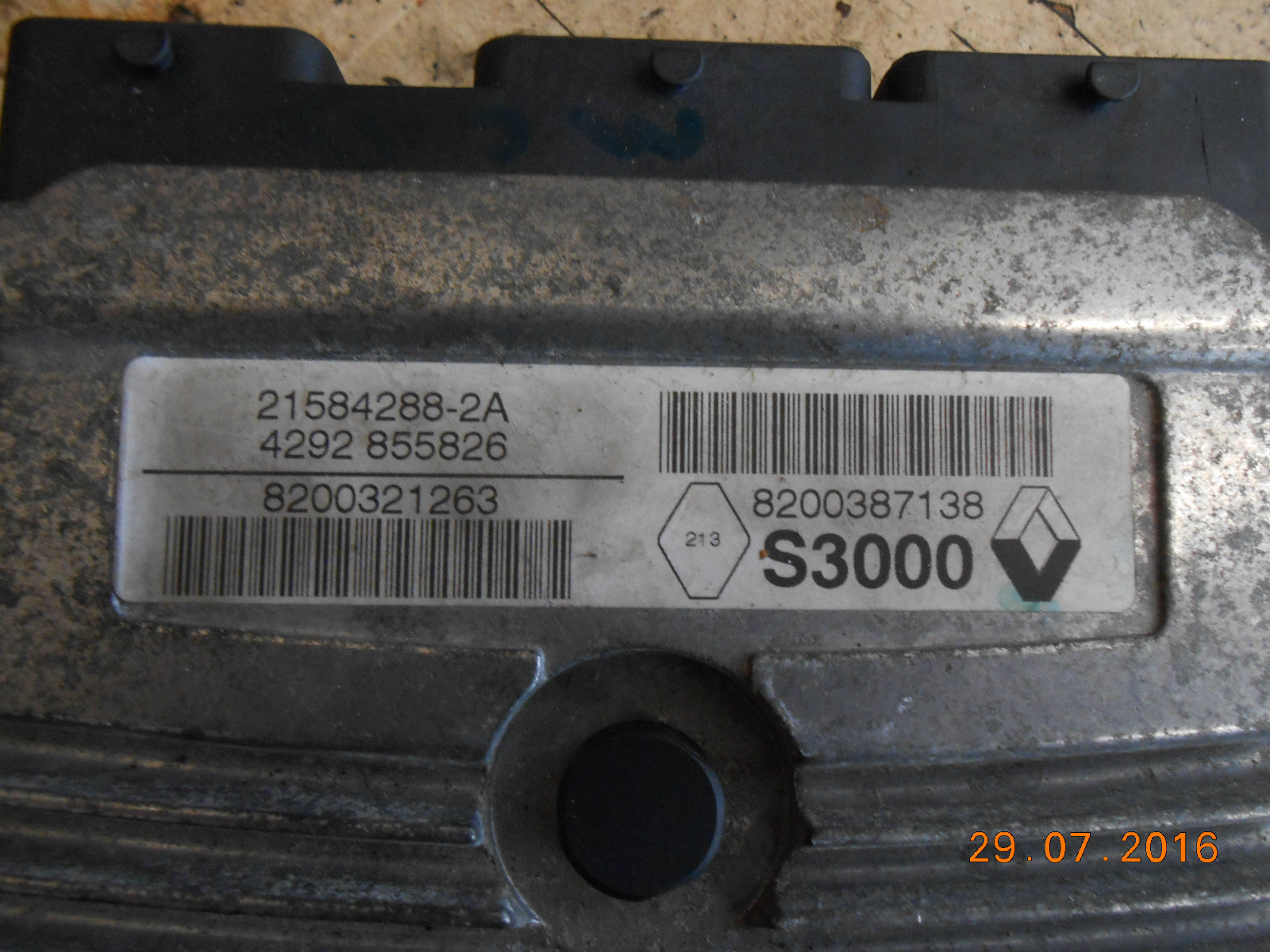 RENAULT SCENIC MK2 2006 1.6 16V ECU ENGINE CONTROL UNIT MODULE 8200387138