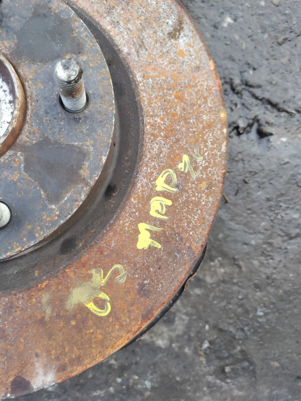 2020 MAZDA CX 3 MK1 2.0 PETROL OSF DRIVER SIDE FRONT HUB, CALIPER & WISHBONE
