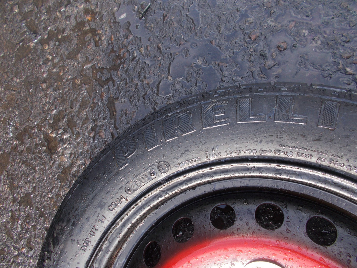 JAGUAR X TYPE X400 PIRELLI 16 INCH 5 STUD SPACE SAVER SPARE WHEEL 125/85 R16