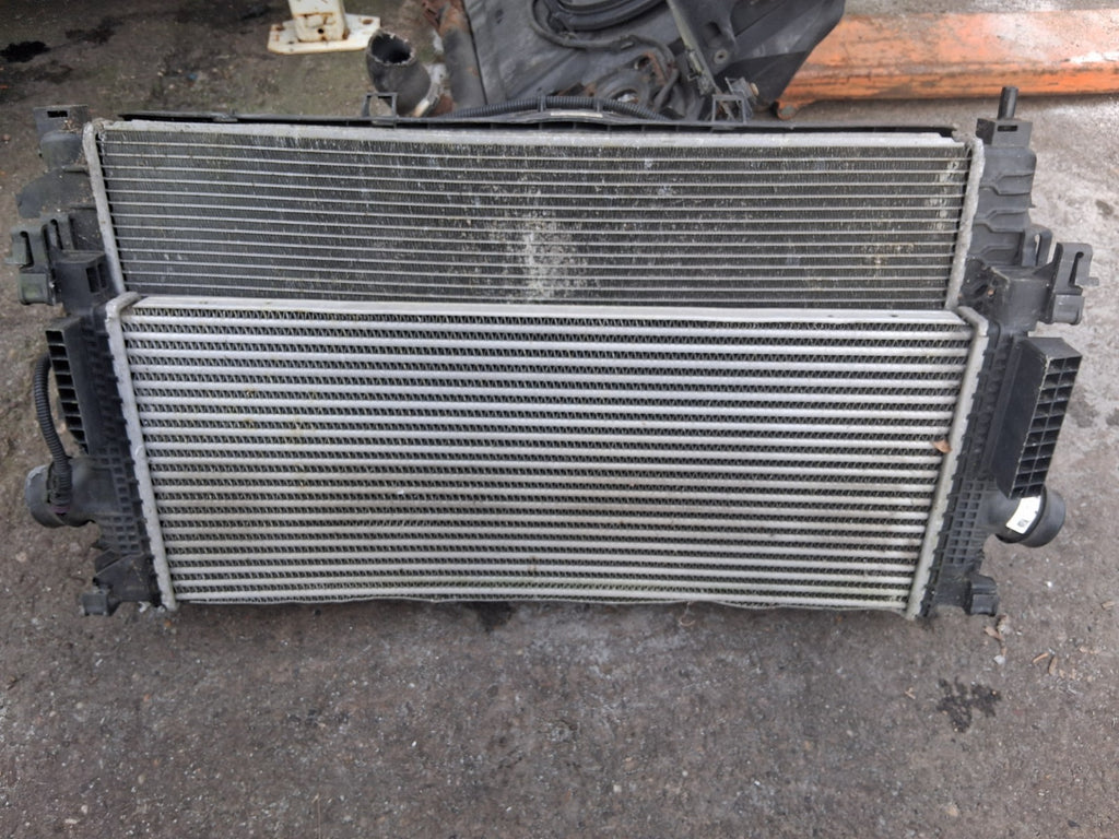 2017 VAUXHALL ZAFIRA C 1.4 PETROL RADIATOR RAD PACK 16470893