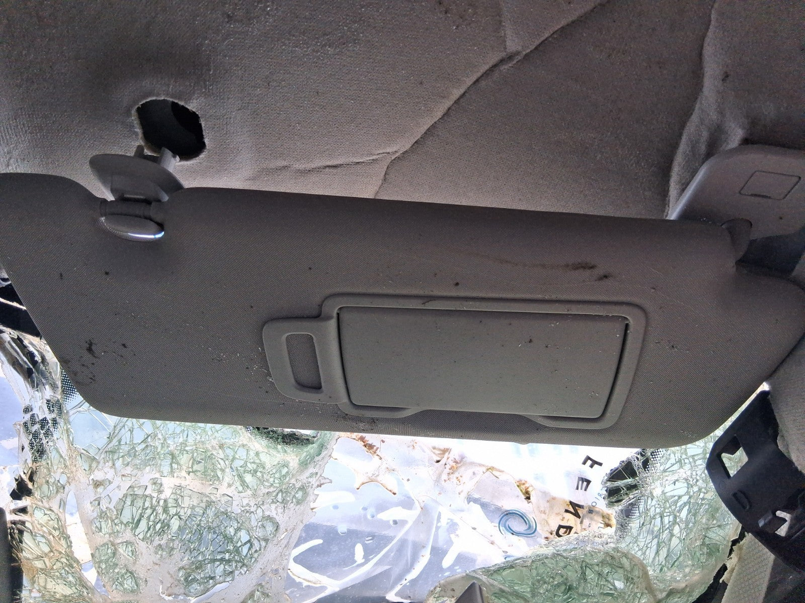 2024 RENAULT CLIO FACELIFT MK5 OSF DRIVER SIDE FRONT RIGHT SUN VISOR SHADE