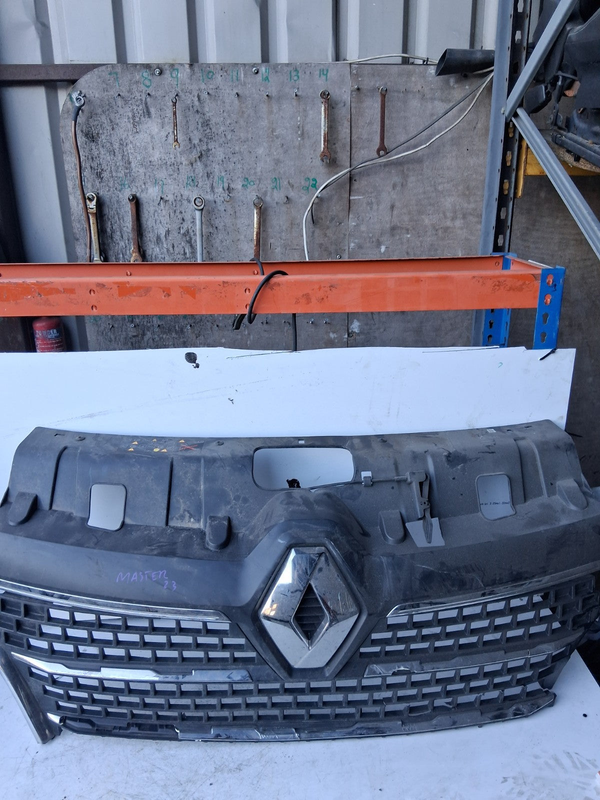 2023 RENAULT MASTER MK3 MAIN FRONT GRILLE 628959833R