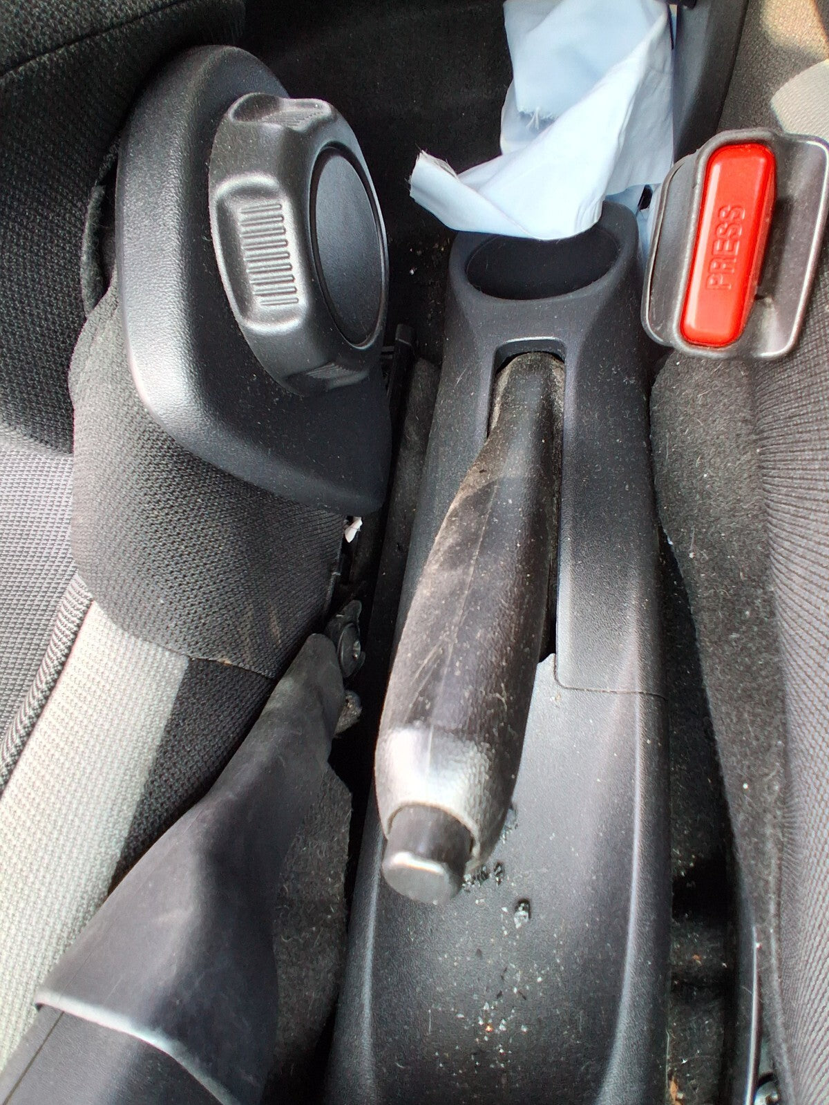 2020 TOYOTA AYGO MK2 MANUAL HANDBRAKE LEVER MECHANISM