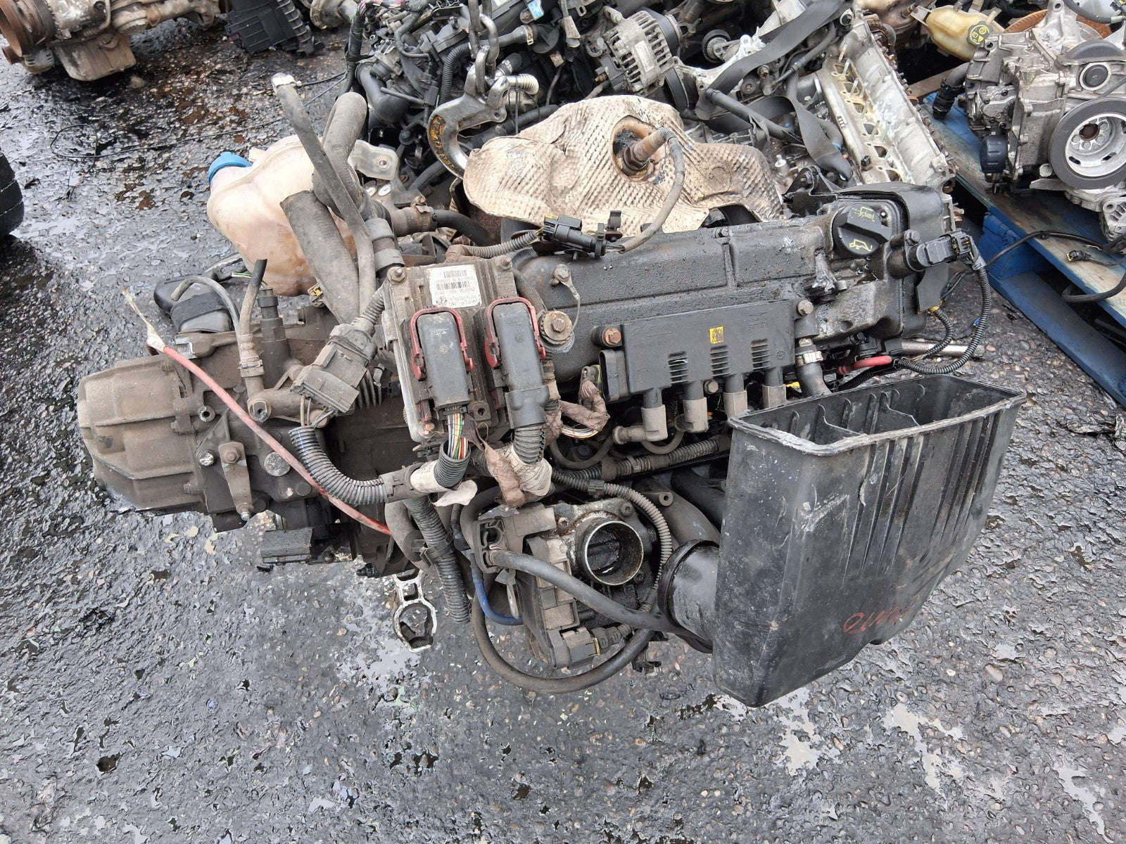 2007 FIAT PUNTO MK3 1.2 PETROL COMPLETE ENGINE 199A4.000