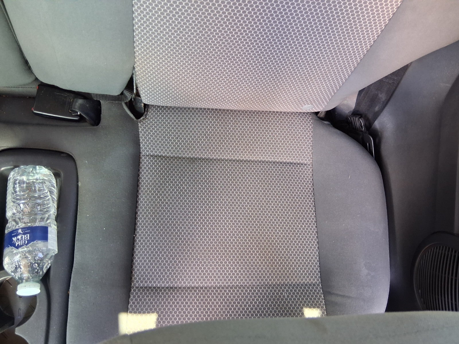 2011 VW VOLKSWAGEN FOX 3 DOOR REAR BACK SEAT FABRIC COMPLETE